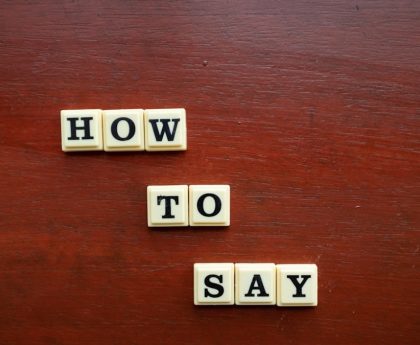 How to Say Words
